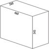 WESCO 755640-85 Abfallsorter 40 Liter Big-Boy 40 DT light-grey ab 30 cm Schrankbreite Bild 3