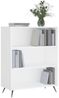vidaXL Bücherregal Weiß 69,5x32,5x90 cm Holzwerkstoff 828332 Bild 3