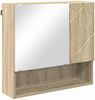vidaXL Badezimmermöbel-Set 2 pcs Sonoma-Eiche Holzwerkstoff & Metall 3392935 Bild 5