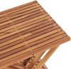 vidaXL Klappbarer Hocker 40×32×45 cm Massivholz Teak 48992 Bild 5