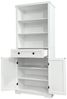 HTI-Living Hochschrank Buffetschrank Thekla Landhausstil Weiß (Stück, 1-St, 1 Küchenschrank) Bild 3