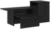 vidaXL Konsolentisch Schwarz Eichen-Optik 91,5 x 35 x 38,5 cm 891161 Bild 2