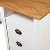 vidaXL Schreibtisch Hill mit 3 Schubladen 120x50x74 cm Kiefernholz 288998 Bild 5