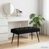 vidaXL Bank mit Knopfheftung Schwarz 80 x 40 x 46 cm Samt 42038563 Bild 3