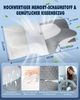 Nackenstš¹tzkissen Nackenstš¹tzkissen, Kopfkissen Memory Foam, Kissen Seitenschl?ferkissen, Memory Foam, Seitenschlafer, Rš¹ckenschlafer, Bauchschlafer Bild 5