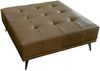 KAWOLA Hocker WIOLO Leder camel 42 x 110 x 110 cm Bild 3