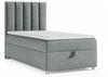 Best for Home Boxspringbett mit Bettkasten Trinity K-10 SINGLE Bonellfederkern inkl. 7 cm Topper (Einzelbett, Polsterbett gepolstertes Kopfteil, Jugendbett, Kinderbett versch. Größen, 70x200 80x200 90x200 100x200 cm), mit oder ohne Topper, Flexible Lie... Bild 4