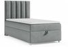 Best for Home Boxspringbett mit Bettkasten Trinity K-10 SINGLE Bonellfederkern inkl. 7 cm Topper (Einzelbett, Polsterbett gepolstertes Kopfteil, Jugendbett, Kinderbett versch. Größen, 70x200 80x200 90x200 100x200 cm), mit oder ohne Topper, Flexible Lie... Bild 5
