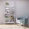 TARGET HOME LEITERREGAL TARGET HOME Spanplatte Weiß 189,3 cm (H 189.3 x T 189,3 x B 85 cm) Bild 3