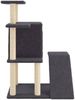 vidaXL Kratzbaum mit Sisal-Kratzsäulen Dunkelgrau 97 cm 172099 Bild 5