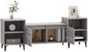 vidaXL TV-Schrank Grau Sonoma 160 x 35 x 55 cm Holzwerkstoff [821202] Bild 4