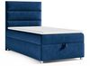 Best for Home Boxspringbett mit Bettkasten Trinity K-4 SINGLE Bonell-Matratze inkl. 7 cm Topper (Einzelbett, Polsterbett mit gepolstertes Kopfteil, Jugendbett, Kinderbett versch. Größen, 70x200 80x200 90x200 100x200 cm), verschiedene Liefermöglichkeite... Bild 4