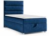Best for Home Boxspringbett mit Bettkasten Trinity K-4 SINGLE Bonell-Matratze inkl. 7 cm Topper (Einzelbett, Polsterbett mit gepolstertes Kopfteil, Jugendbett, Kinderbett versch. Größen, 70x200 80x200 90x200 100x200 cm), verschiedene Liefermöglichkeite... Bild 5