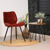Bronx71 Esszimmerstuhl Samt Toby modern kupfer - 6er Set Bild 5