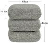 Duhome Hocker (9272D1), Bouclé Stoff, 360° Drehbar, Modern Bild 3
