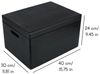 Creative Deco Holzkiste mit Deckel XXL groß 40x30x24 cm Erinnerungsbox Baby Holzbox, mit Griffen, Scharnieren Bild 2