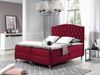 Boxspringbett Sekawa, rot, 180x200 cm Bild 2