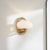 Elstead Lighting QN-PIM1-FXG QUINTIESSE Wandleuchte Pim G9 3W LED IP44 3000K Stahl, Gold; Opalglas Satin satiniert L:21. 9cm H:20. 3cm B:17. 9cm dimmbar Bild 4
