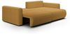 Ecksofa Sofa mit Schlaffunktion CHAIRA Stoff Curio Senfgelb Ottomane Rechts Bild 2