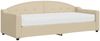 vidaXL Tagesbett mit Matratze Creme 80x200 cm Stoff 3197511 Bild 2
