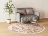 Juteteppich - Alistair 200 x 200 cm - braun - rund Bild 4