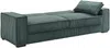 Vente-unique - FINORO Sofa Samt Grün - B 95 cm x H 90 cm x L 230 cm Bild 5