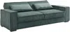 Vente-unique - FINORO Sofa Samt Grün - B 95 cm x H 90 cm x L 230 cm Bild 4