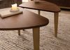 Couchtisch Nussbaum-Echtholzfurnier 120x70x45 braun lackiert BUTTERFLY #115 Bild 5