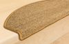 Metzker® Stufenmatte Stufenmatten Sisal New Halbrund Cognac 15 Stück, halbrund, Höhe: 6 mm, Naturprodukt Bild 3