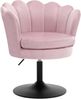 Woltu Polsterstuhl (1 St), Schminktisch Stuhl mit Lehne, Blumenform, 360° drehbar Bild 2