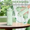 Mutig Trinkflasche 2 Stück Trinkbecher,Silikon Klappbarer Faltbarer Wasserbecher Bpa-Frei, Tragbarer Reise Hitzebeständig Outdoor Faltbarer Becher für Picknick Bild 4