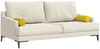 vidaXL Bolsterkissen 2 Stück Gelb Ø 15 x 40 cm Cordstoff 42014292 Bild 3