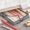 Unterbettkommode Bettkasten Wäschebox mDesign staubfrei anthrazit / tranparent Bild 5