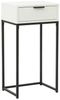 HTI-Living Beistelltisch Konsolentisch Cedrik 40 cm mit Schublade Weiß-Schwarz (Stück, 1-St, 1 Konsolentisch) Bild 3