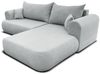Ecksofa Schlafsofa ANIKE Stoff Now or Never Altrosa Ottomane Rechts Bild 4
