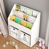 Kinderregal Conny Weiß 72 x 79 cm mit großen Ablagen Vicco Bild 5