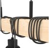 Eglo Pendelleuchte Townshend 5 schwarz holz 110 x 70 cm Bild 4