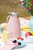 Thermoskanne Kaffeekanne 1,5 Liter Edelstahl Rattan Rosa Ib Laursen 1619-07 Bild 2