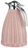 Thermoskanne Kaffeekanne 1,5 Liter Edelstahl Rattan Rosa Ib Laursen 1619-07 Bild 4