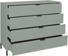Kommode Erna 119x45x102 Pinie Green matt Lack 14722-Q Bild 3