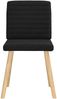 vidaXL Esszimmerstühle 6 Stk. Schwarz Stoff 3315546 Bild 4