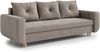 AX LIVING Cheriton Schlafsofa Modern 222cm breit in Braun mit Schlaffunktion Bild 5