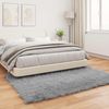 vidaXL Teppich aus Kunstschaffell TAFALLA Grau 160 x 230 cm Polyester 42021528 Bild 4