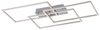 Leuchten Direkt LED Deckenleuchte mit 3 dimmbaren LED Rechtecken inkl. Fernbedienung 82 x 50 cm silber 14150-55 Stahl Bild 2