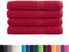 vidaXL Premium-Saunatücher SOLUND 4 Stk. Rot 80x200 cm 600 g/m² 137411 Bild 2