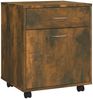vidaXL Rollschrank Räuchereiche 45x38x54 cm Holzwerkstoff 815963 Bild 2