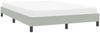 Doppelbett, Bettgestell Modernen ohne Matratze Hellgrau 160x210 cm Samt d2544e Bild 4