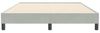 Doppelbett, Bettgestell Modernen ohne Matratze Hellgrau 160x210 cm Samt d2544e Bild 5