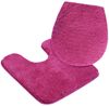 OTTO home Badematte Merida, Badvorleger, Badezimmer Teppich, Höhe 32 mm, rutschhemmend beschichtet, schnell trocknend, strapazierfähig, fußbodenheizungsgeeignet, Kunstfaser, 2-tlg. Stand-WC Set, Badteppich, Uni Farben, rechteckig, rund & als 2-tlg. Set... Bild 2