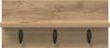 vidaXL Wandmontierter nachttisch Artisan-Eiche 40 x 10,5 x 18 cm 874386 Bild 5